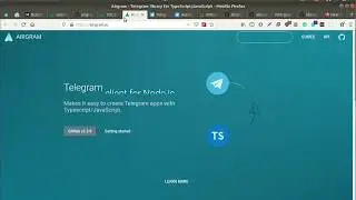 Writing Custom Telegram client in Nodejs || Integrating Telegram Messenger in Nodejs.