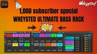 My Ultimate Dubstep Bass Processing Rack for Free!? (Thanks for 1k subs)