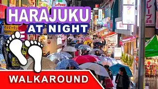 HARAJUKU AT NIGHT | FULL TAKESHITA STREET TOUR 2021