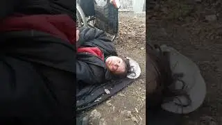 ЕВГЕНИЯ, 39 ЛЕТ С АМУРСКОЙ ОБЛАСТИ.  ИНВАЛИД, ЖИВЕТ НА УЛИЦЕ. СЛУЧАЙНАЯ ВСТРЕЧА.