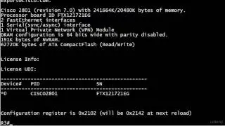 129 Config Register Changes