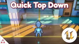 Make 2D Top Down Games in Unreal Engine 5 in MINUTES