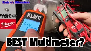 BEST Affordable Multimeter To Buy! Klein ET250 Vs The Milwaukee 2212-20 multimeter