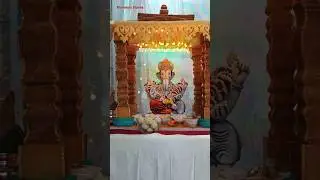 Ganpati bappa Morya Patil family 2024 #shorts