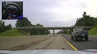 Ford Mustang greeted by the Arkansas State Police PIT  Maneuver at 103 MPH REACTION