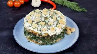 Торт из картофельных блинов - Рецепты от Со Вкусом