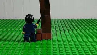 Рубка дерева (Lego Stop Motion)