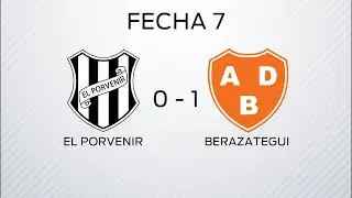 EL PORVENIR 0 BERAZATEGUI 1 - GOLES