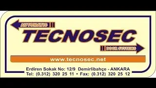 TECNOSEC OTOMATİK KEPENK VE KAPI SİSTEMLERİ ANKARA - 0312 320 25 11