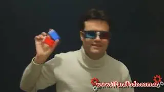 Como hacer GAFAS 3D anaglíficas - UNO PARA TODO