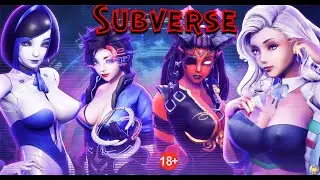 Нашумевшая игра для взрослых Subverse . Первый взгляд . 1440p