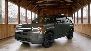 2025 Hyudai Santa Fe Design Preview in Green