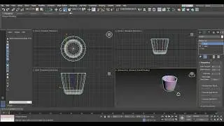 3DS Max Simple Tea Cup and Saucer
