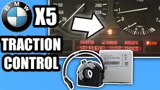 HOW TO FIX | TRACTION CONTROL LIGHT'S ON | X5 E53 👌🛠️💦