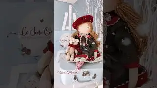 Serena Natalina #shorts #bonecadepano #artesas #dolls #muñecas #natal #christmas #bonecasdepano