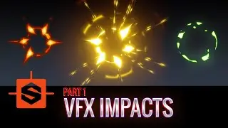 How to Realtime - VFX / Impact Textures TUTORIAL PART 1 Using Substance Designer