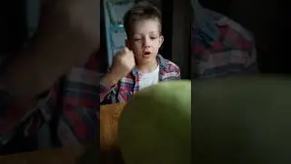 Самый строгий ресторанный критик,гроза всех мам и поваров😂. Кабачок 👍