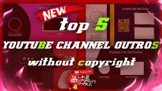 TOP 5 FREE OUTRO TEMPLATES 🔥 + No Copyright + Free Download | piX P