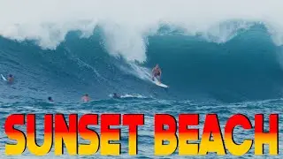 🔴LONG PERIOD SETS ROLL INTO SUNSET BEACH