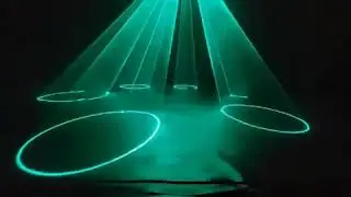 MS-003 Embedded full RGB 1W animation laser light home party disco light 2020