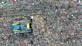 Что нужно знать о ТБО и сортировке мусора с помощью экскаваторов и бульдозеров Komatsu?