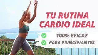 *EJERCICIOS FÁCILES* para adelgazar y tonificar // Cardio en casa sin saltos ✅ principiantes