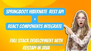 React JS + Spring Boot REST API Tutorial| Creating REST API using spring boot #hibernate #java