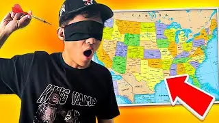 Flying to a RANDOM STATE for 24 Hours… (ft. Jidion & Autumn)