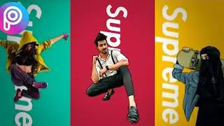 Picsart Poster Editing ||Supreme Poster Editing | Picsart Poster Making | Picsart | Poster Editing