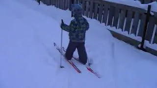 38 Учимся на лыжах  19 01 2016г
