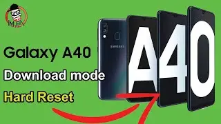 Samsung Galaxy A40 (SM-A405F) Hard Reset .Format . Download Mode.