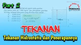 Tekanan Hidrostatis (Tekanan Zat dan Penerapannya dalam Kehidupan Sehari-hari)