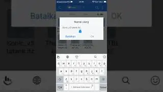 Cara edit nama status bar dekat baterai Vivo V5S