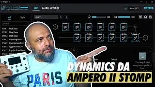 AMPERO II STOMP: TODOS OS COMPRESSORES E BOOSTERS
