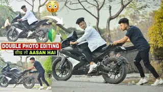 🔥Double photo editing concept in snapseed | Double role concept photo editing | Double photo editing
