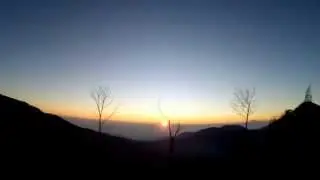 DIENG WONOSOBO SUNRISE TIMELAPSE XIAOMI YI