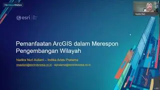 Pemanfaatan ArcGis dalam dalam merespon Pengembangan Wilayah - Materi Seminar APTIKOM Riau