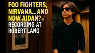 Is it safe? Aidan Gallagher recording @ Robert Lang Studios Seattle, home of Foo Fighters & Nirvana!
