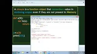 37  Closures in Python in Telugu
