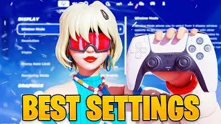 NEW Best Controller SETTINGS + Sensitivity Tutorial for Fortnite Chapter 6! (PS5/PS4/XBOX/PC)