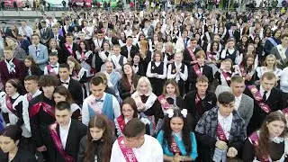 Полная версия общешкольного последнего звонка!