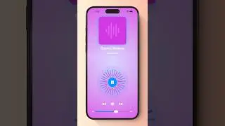 🎶 SwiftUI Audio Visualizer – Music Pulse UI with Dynamic Effects! 🚀🎧