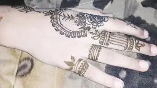 Easy backhand mehendi for kids: step-by-step guide