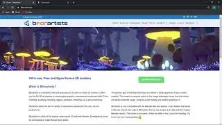 installation and introduction of Bforartist 2021