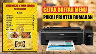 Tutorial Mencetak Daftar Menu dengan Printer: Langkah Mudah untuk Bisnis Anda