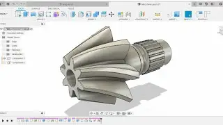 How To Make A Helical Bevel Gear In Fusion 360