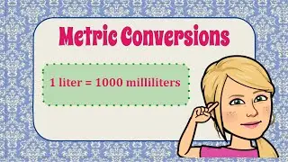Use Metric Conversions to Solve a Real World Problem | 5.MD.A.1 💛💙
