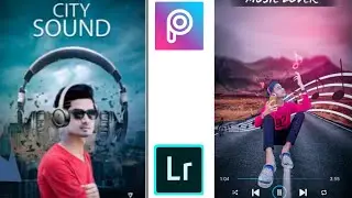 How To Make Music Photo Editing In PicsArt And Lightroom