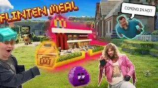 Trying A Minecraft Movie McDonald’s Meal FLINT AND MEAL