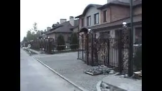 Автоматические кованые телескопические ворота